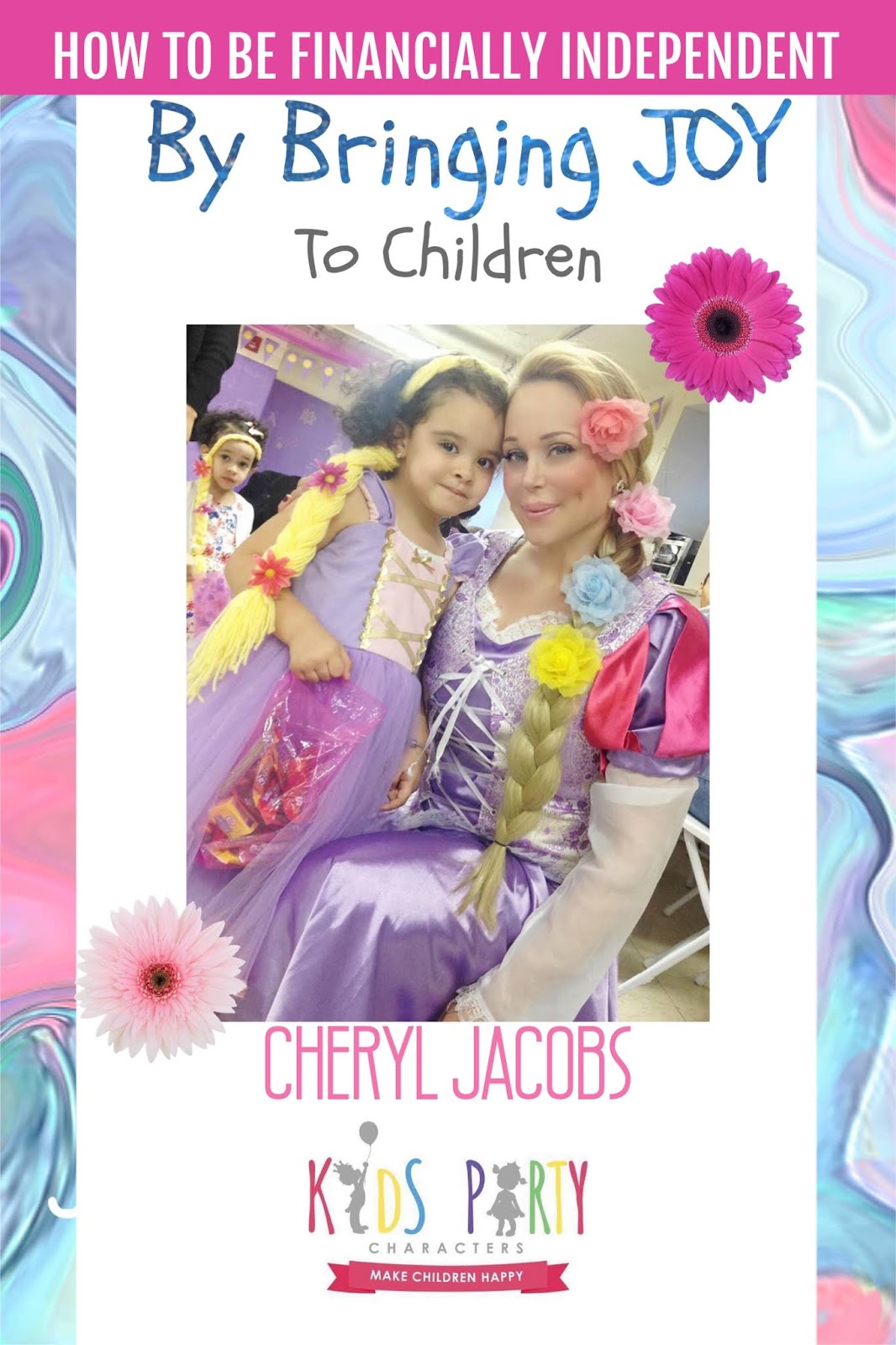 Big News at Kids Party Characters