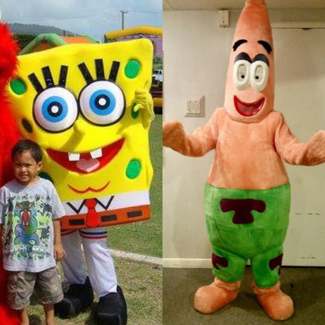 SpongeBob’s New Movie Buzz: Make Your Child’s Party Unforgettable with SpongeBob & Patrick Mascots