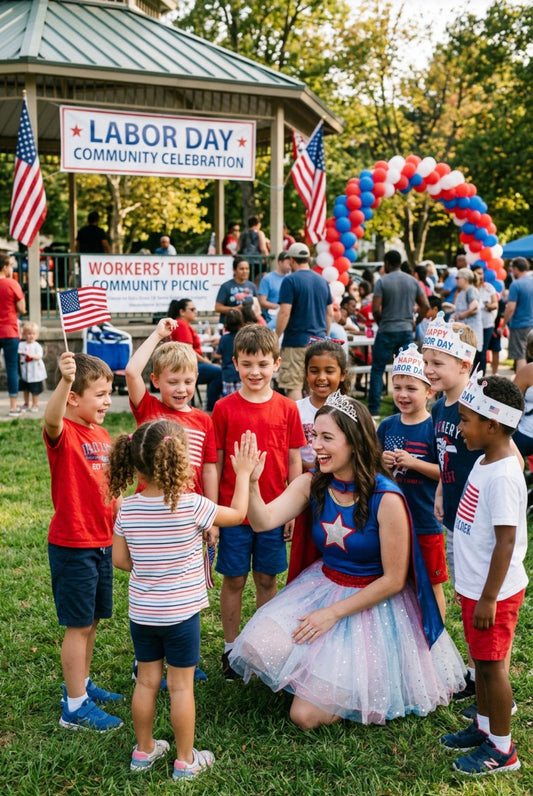 Make Labor Day Extra Special: Celebrating With Kids and Costumed Characters