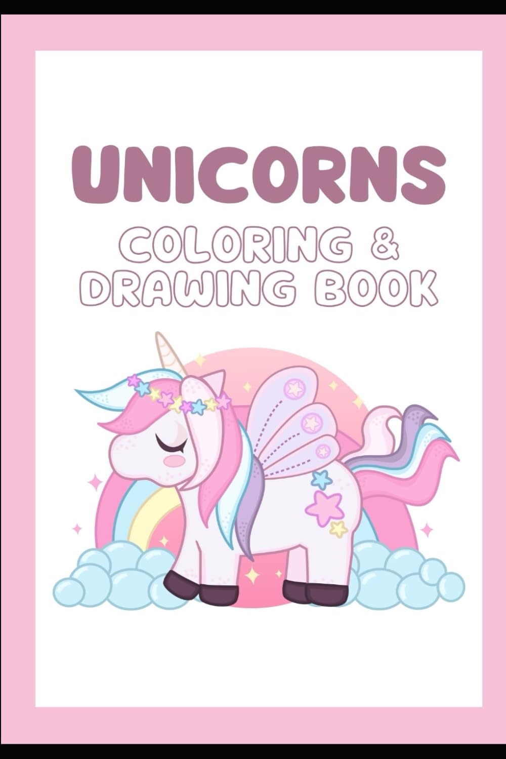 Unicorn Coloring & Drawing Book
