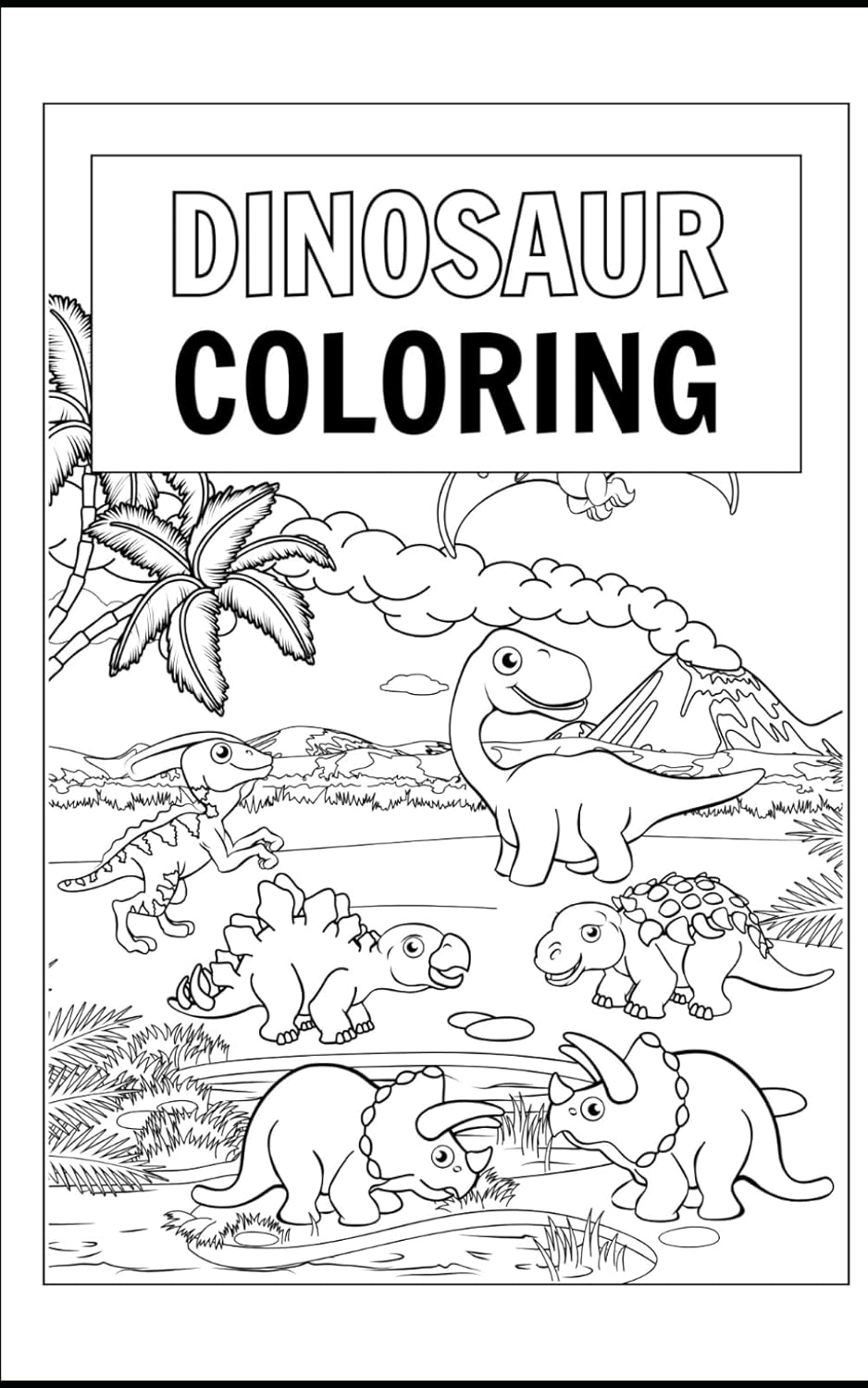 Dinosaur Coloring Book