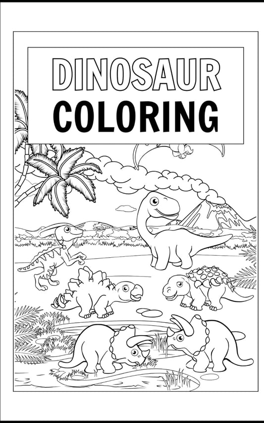 Dinosaur Coloring Book