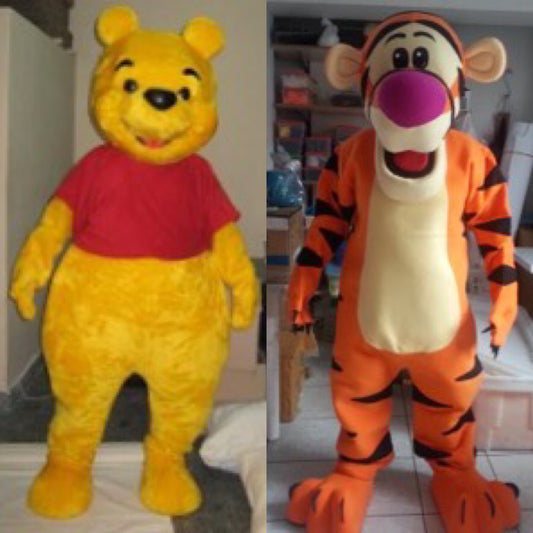 Bear & Tiger Mascot