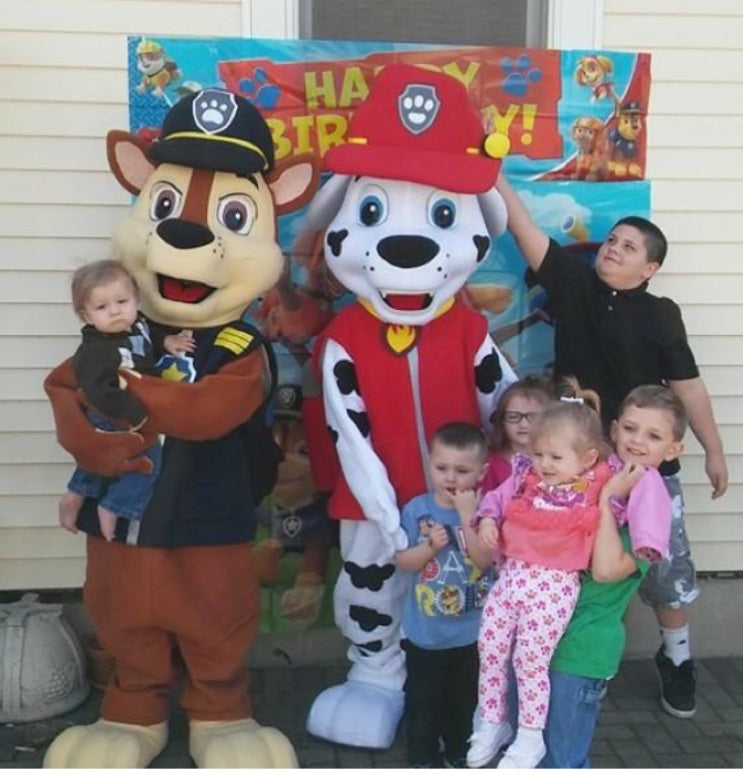 Paw Mascot